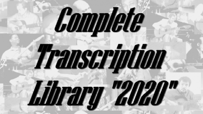 'Complete Transcriptions Library' (2020)